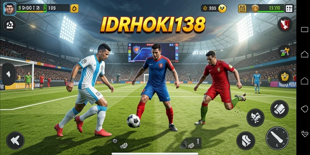 Tampilan gameplay seru dalam IDRHOKI138 dengan pemain bertanding.