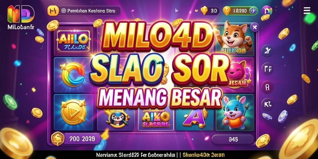 Tampilan gameplay Slot yang seru dan mengasyikkan di MILO4D.